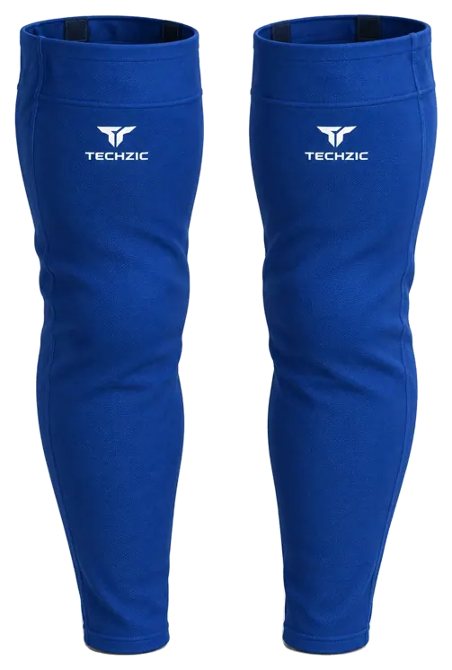 TECHZIC Pro Cut-and-Sew Hockey Socks - C1100-000 in Royal Blue