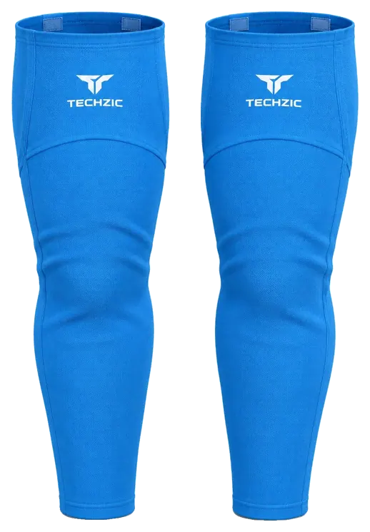 TECHZIC Pro Cut-and-Sew Hockey Socks - C1100-000 in Pro Blue