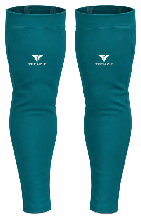 TECHZIC Pro Cut-and-Sew Hockey Socks - C1100-000 in Teal