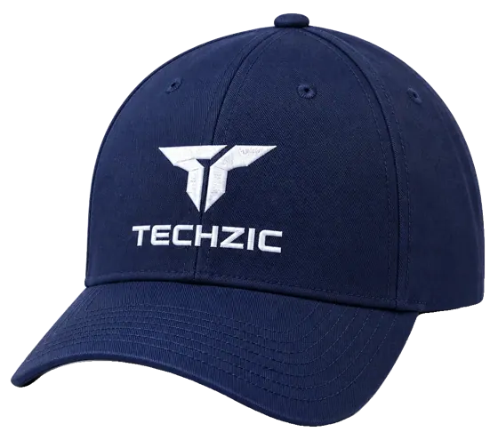 TECHZIC Stretch-Fit Cap in Navy