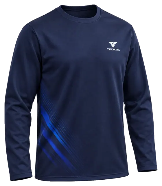 TECHZIC Custom Crew-Neck Sweatshirt