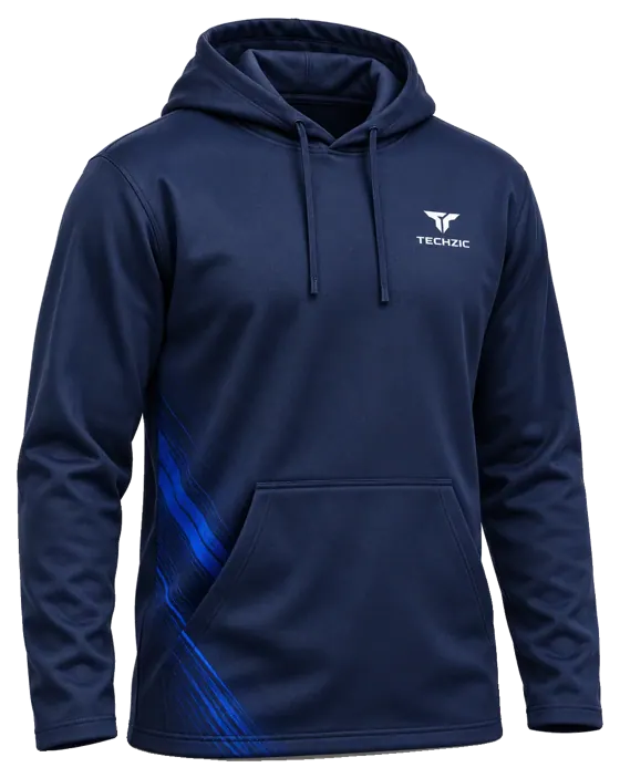 TECHZIC Custom Pullover Hoodie