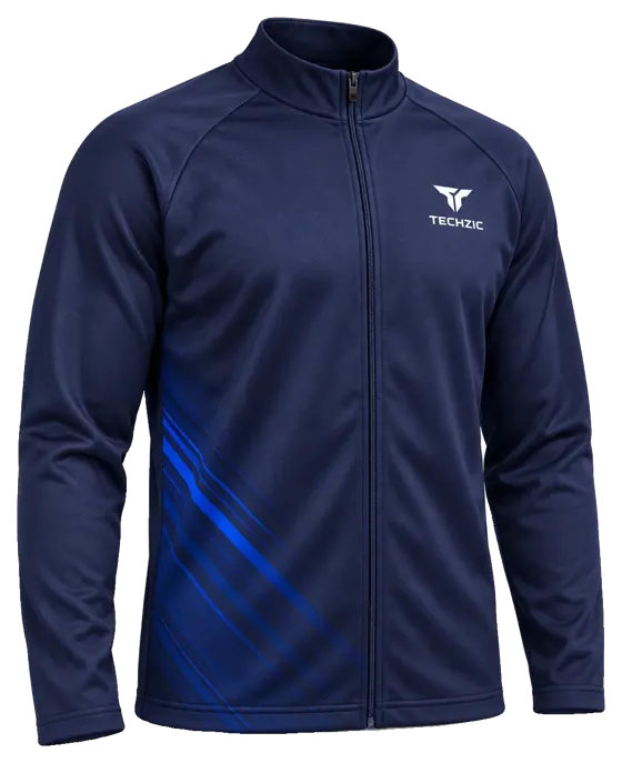 TECHZIC Custom Full-Zip Sweatshirt