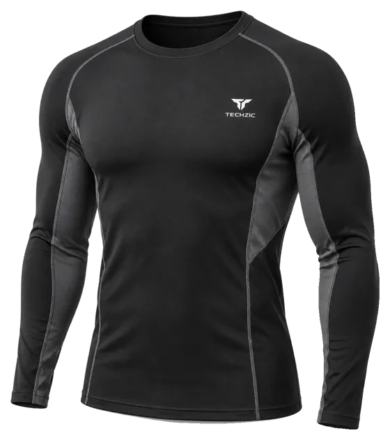 TZ-CW01 Long-Sleeve Base Layer Compression Top