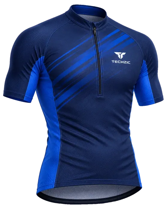 TECHZIC Race-Fit Side-Panel Cycling Jersey