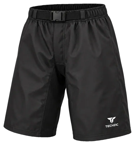 TECHZIC Belted Hockey Pant Shell - Black