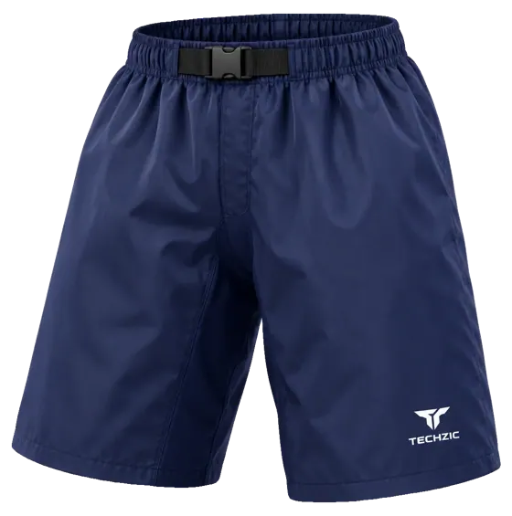 TECHZIC Belted Hockey Pant Shell in Navy