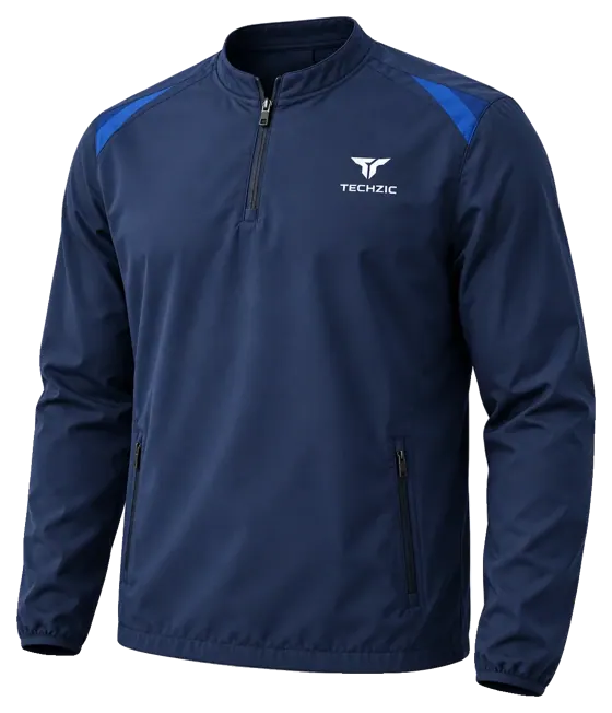 TECHZIC Low-Collar Quarter-Zip Training Shell