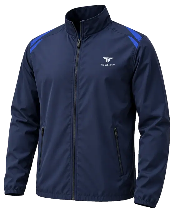 TECHZIC Full-Zip Stand-Collar Training Shell