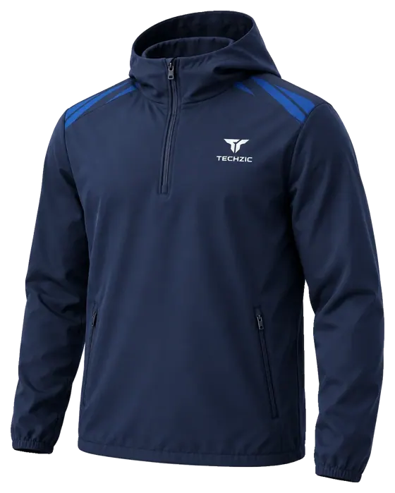 TECHZIC Quarter-Zip Scuba-Hood Training Shell