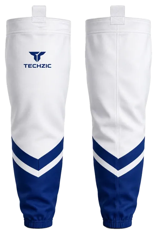 TECHZIC Custom Footless Hockey Socks
