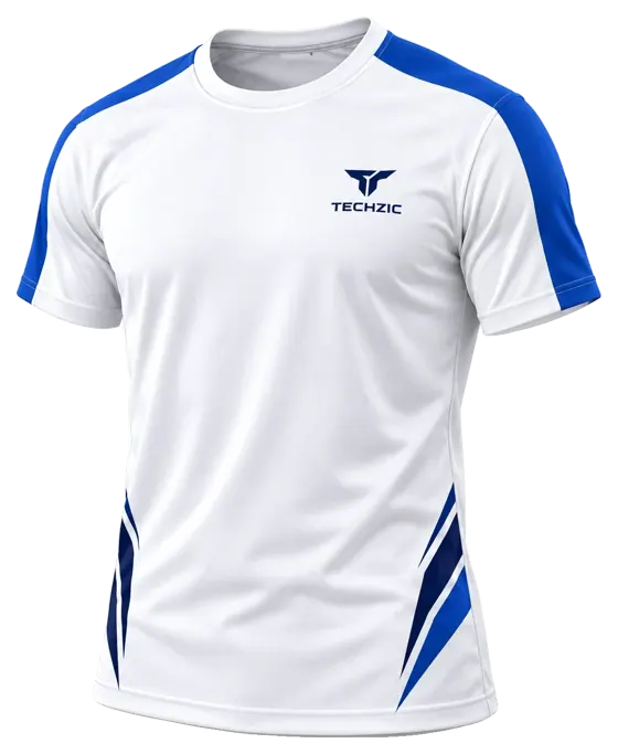 TECHZIC Short-Sleeve Crew-Neck Training Shirt