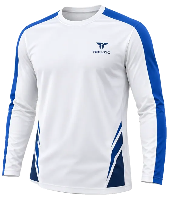 TECHZIC Long-Sleeve Crew-Neck Training Shirt