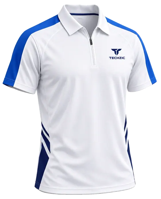 TECHZIC Quarter-Zip Training Polo