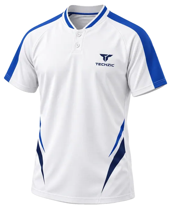 TECHZIC Two-Button Baseball Jersey