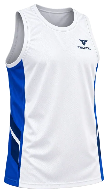 TECHZIC Side-Insert Crew Basketball Jersey