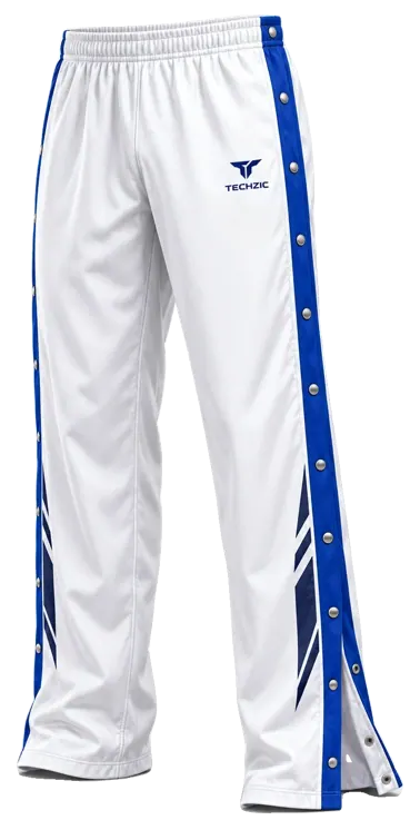 TECHZIC Tearaway Basketball Warmup Pants