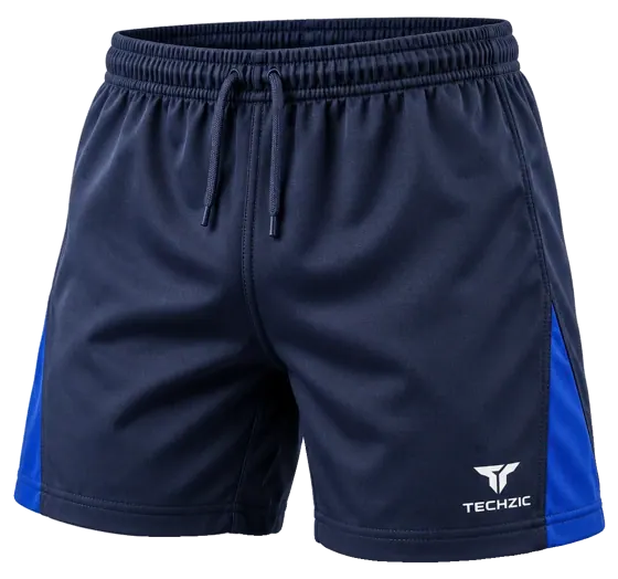 TECHZIC 5-Inch Custom Rugby Shorts