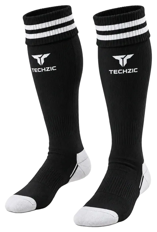 TZ-SC01 Technical Football Socks - Black