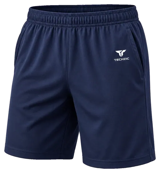 TECHZIC 7-inch Pocket Performance Shorts in Navy
