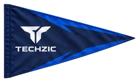 TECHZIC Custom Team Pennant