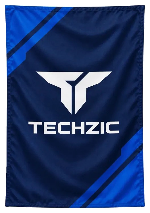TECHZIC Custom Team Banner