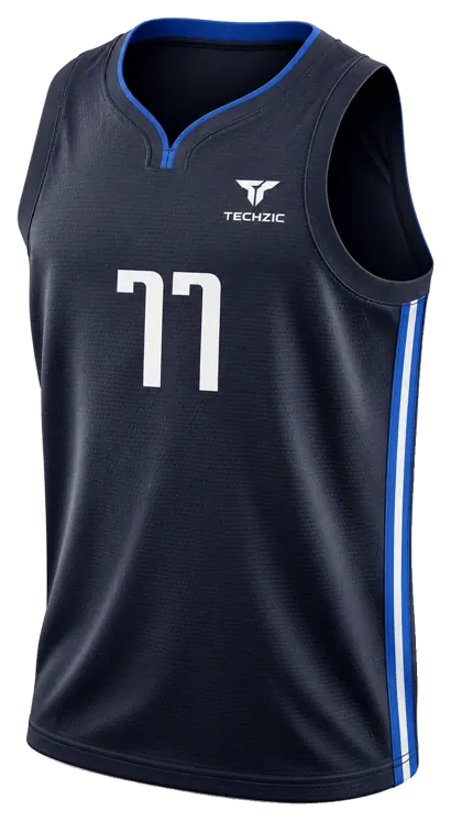 TECHZIC Basketball Jersey - Design W006