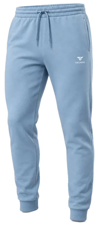 TECHZIC Men's Drawcord Cuff Joggers - Powder Blue