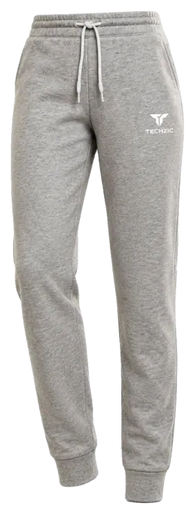 TECHZIC Women's Heather Cuff Joggers - Heather Grey