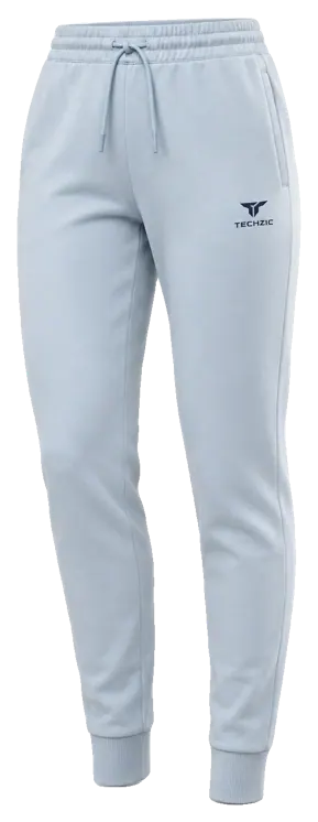 TECHZIC Women's Slim Cuff Joggers in Ice Blue
