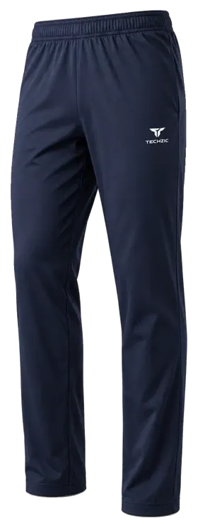 TECHZIC Men's Straight-Hem Training Pants - Navy