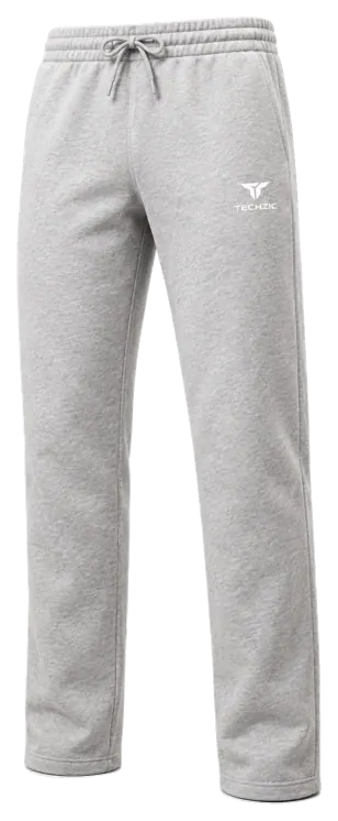 TECHZIC Men's Heather Straight-Leg Pants - Heather Grey