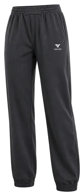 TECHZIC Women's Relaxed Cuff Pants - Charcoal