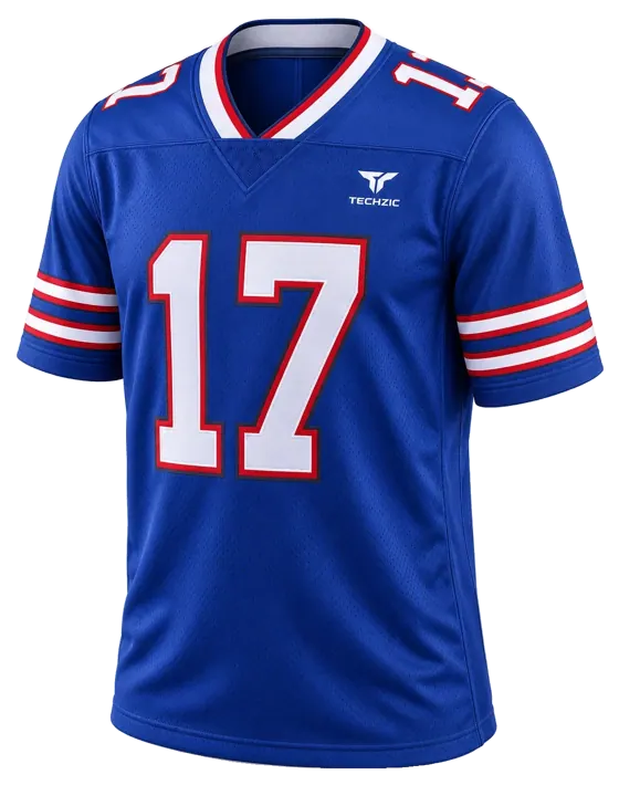 TECHZIC Tricolour Football Jersey