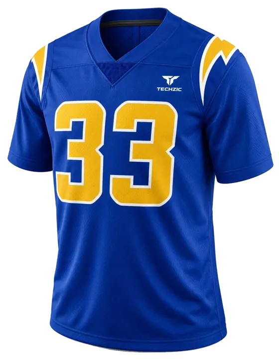 TECHZIC Shoulder-Accent Football Jersey