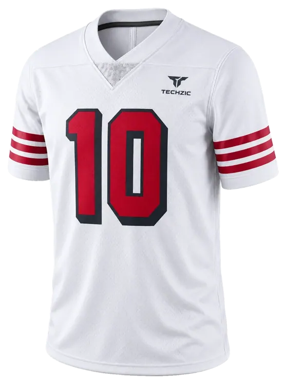 TECHZIC Triple-Stripe Football Jersey