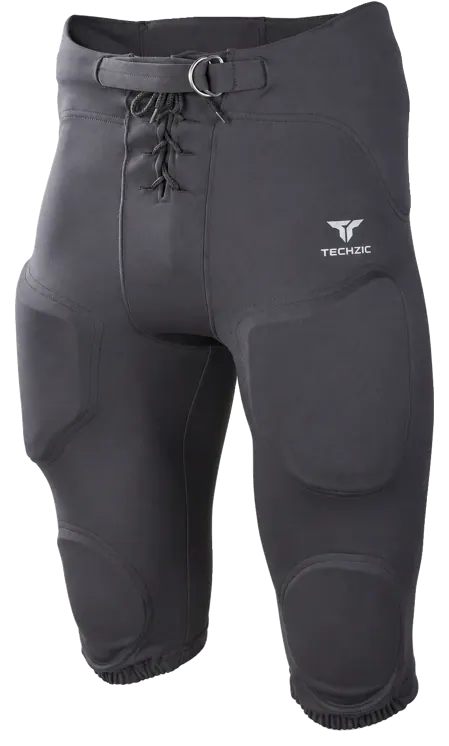TECHZIC Lace-Waist Padded Football Pants