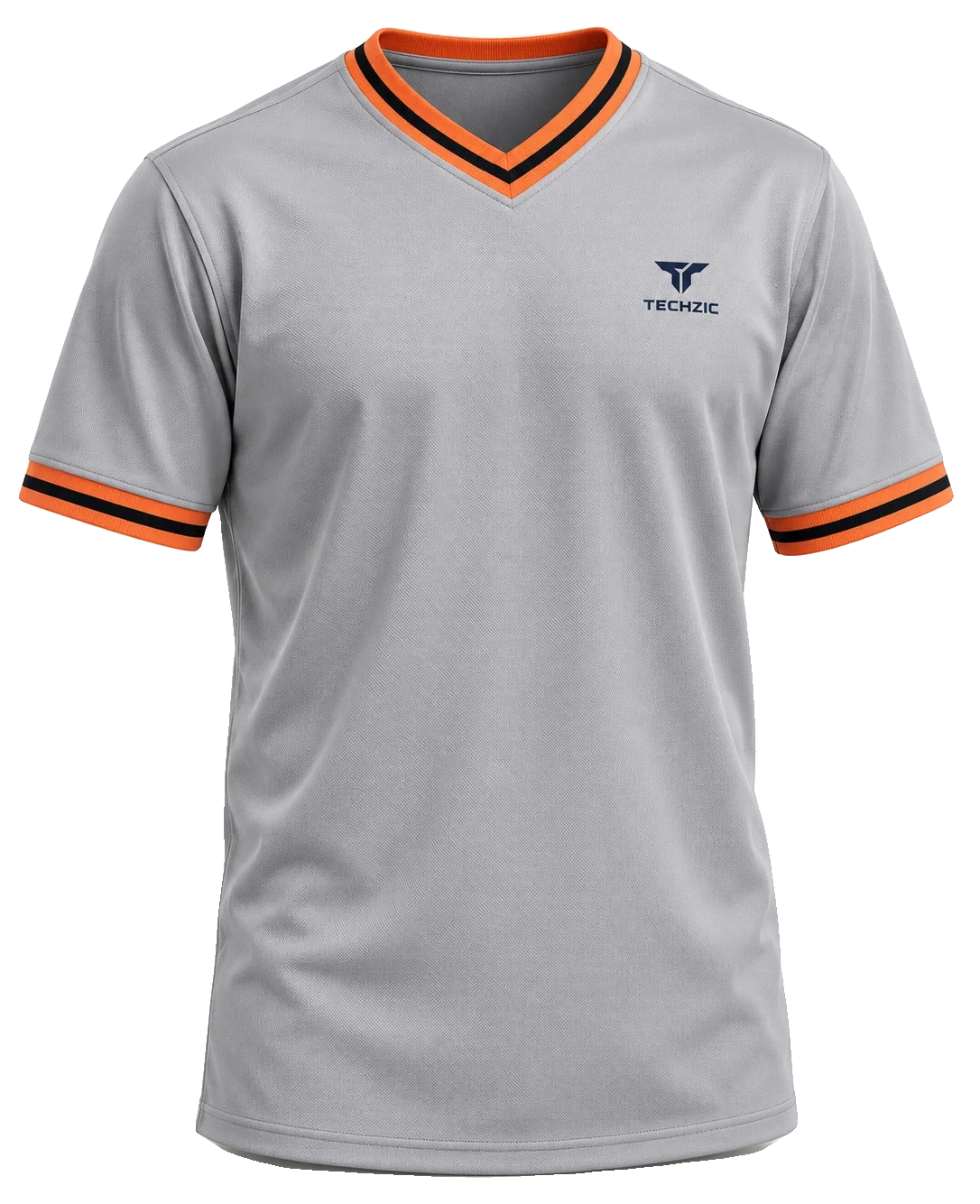 TECHZIC Striped V-Neck Team Jersey - Team Jerseys by TECHZIC