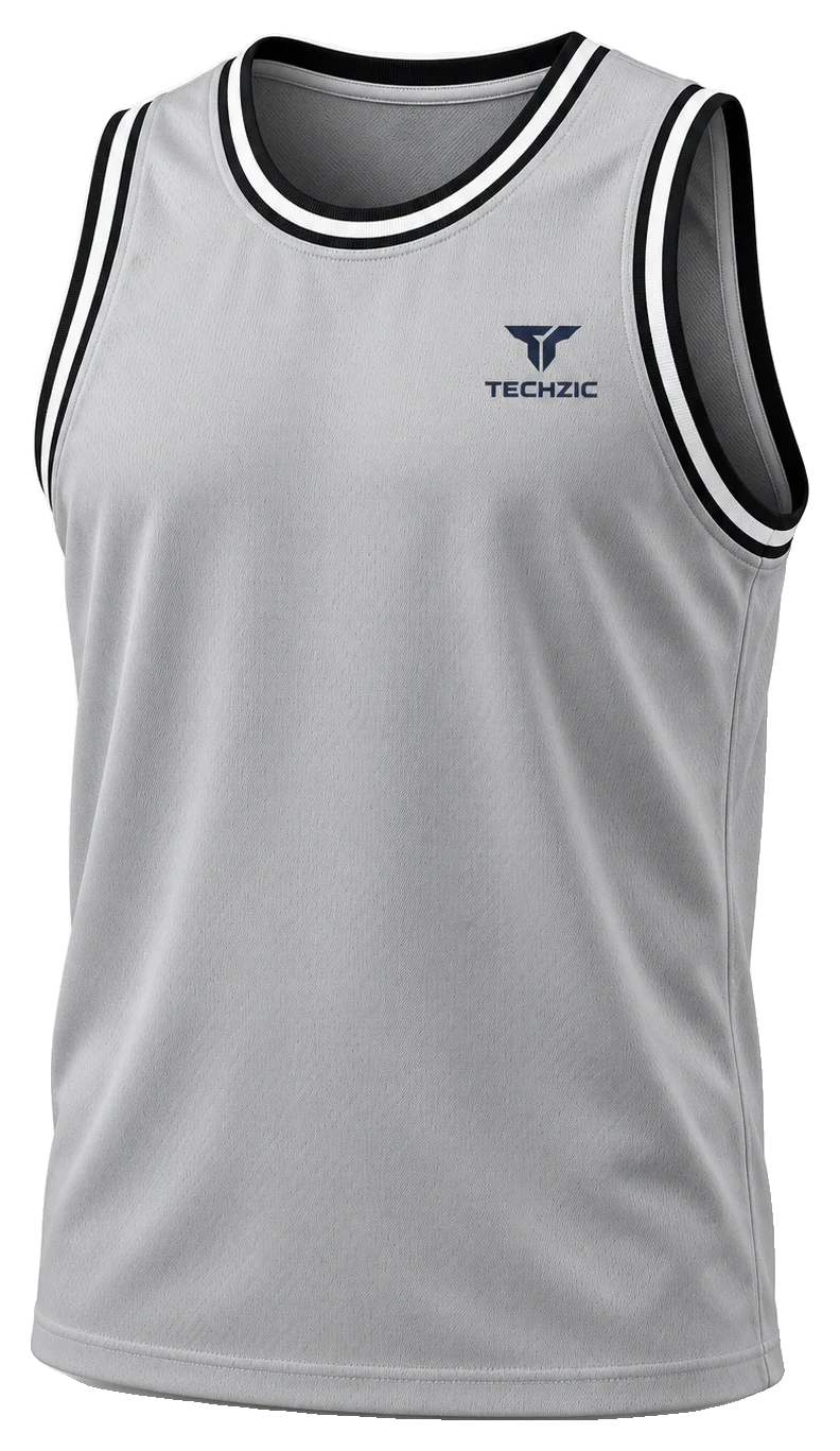 TECHZIC Pro Rib-Trim Basketball Jersey - Basketball Jerseys by TECHZIC