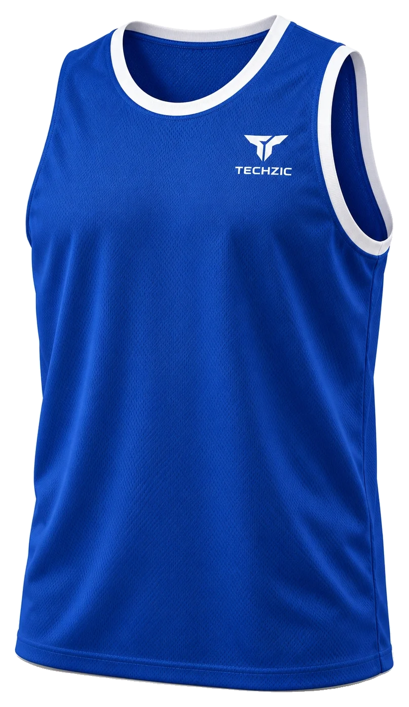 TECHZIC Classic Bound-Trim Basketball Jersey - Basketball Jerseys by TECHZIC