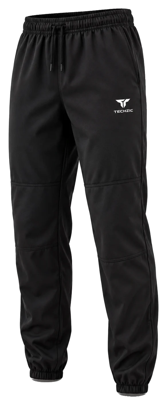 TECHZIC Drawstring Elastic-Hem Baseball Pants - Baseball Pants by TECHZIC