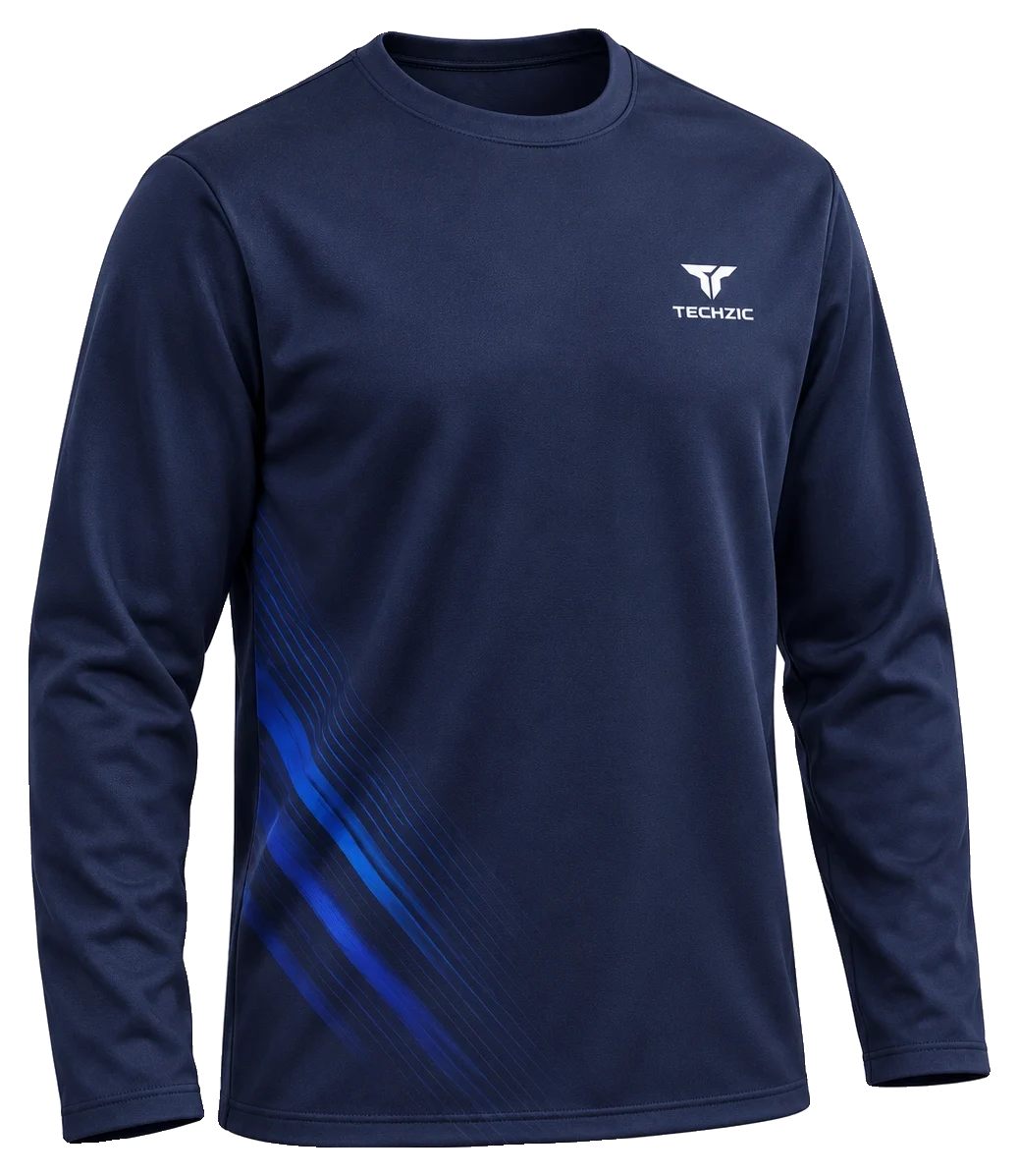 TECHZIC Custom Crew-Neck Sweatshirt - Sweatshirts by TECHZIC