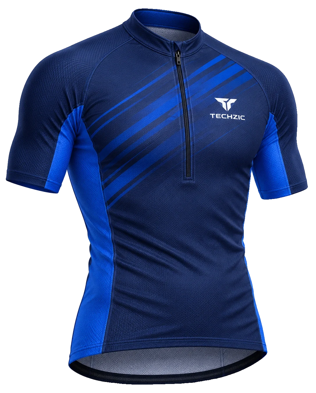 TECHZIC Race-Fit Side-Panel Cycling Jersey - Cycling Jerseys by TECHZIC
