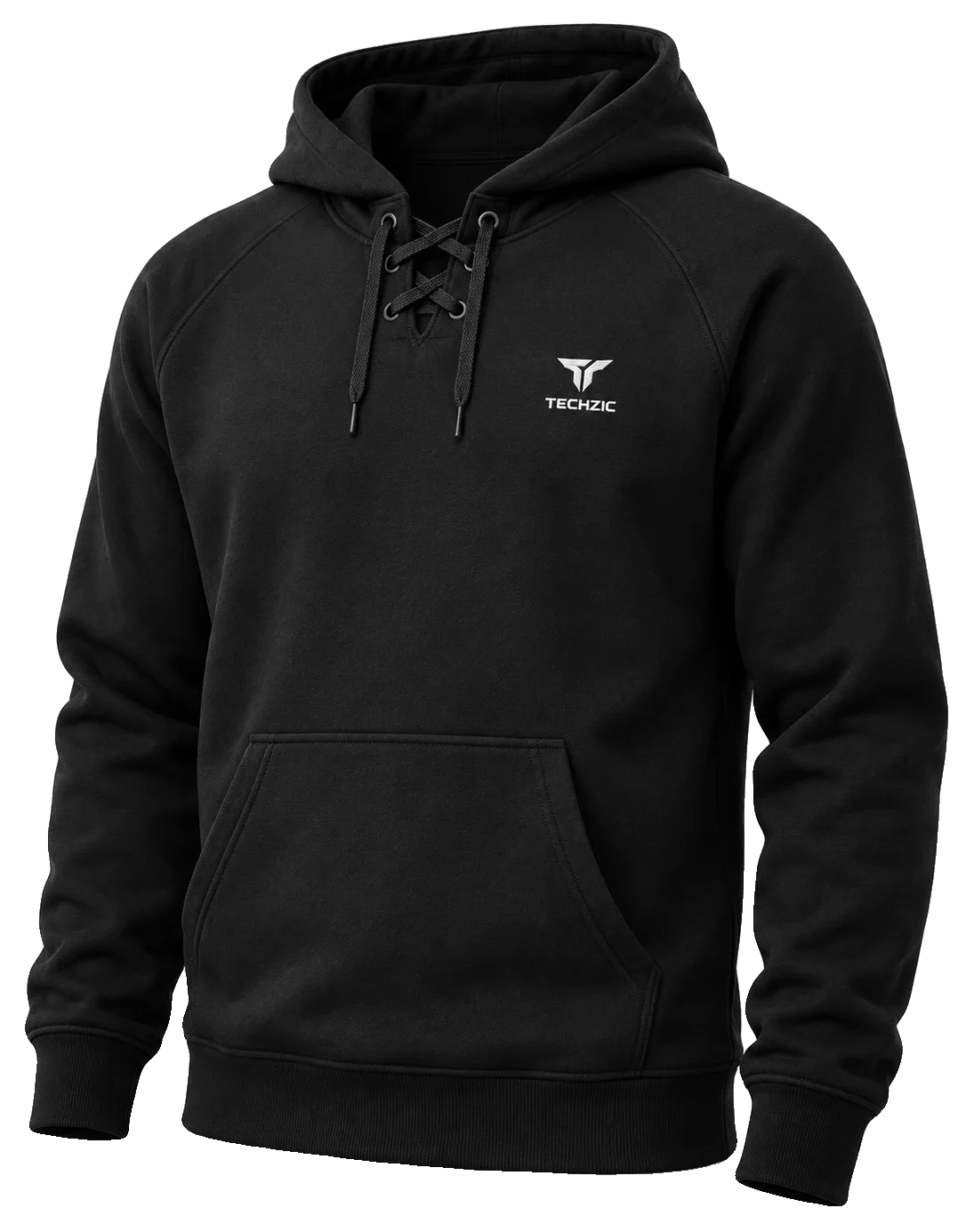 TECHZIC Hockey Lace Hoodie - Hoodies by TECHZIC