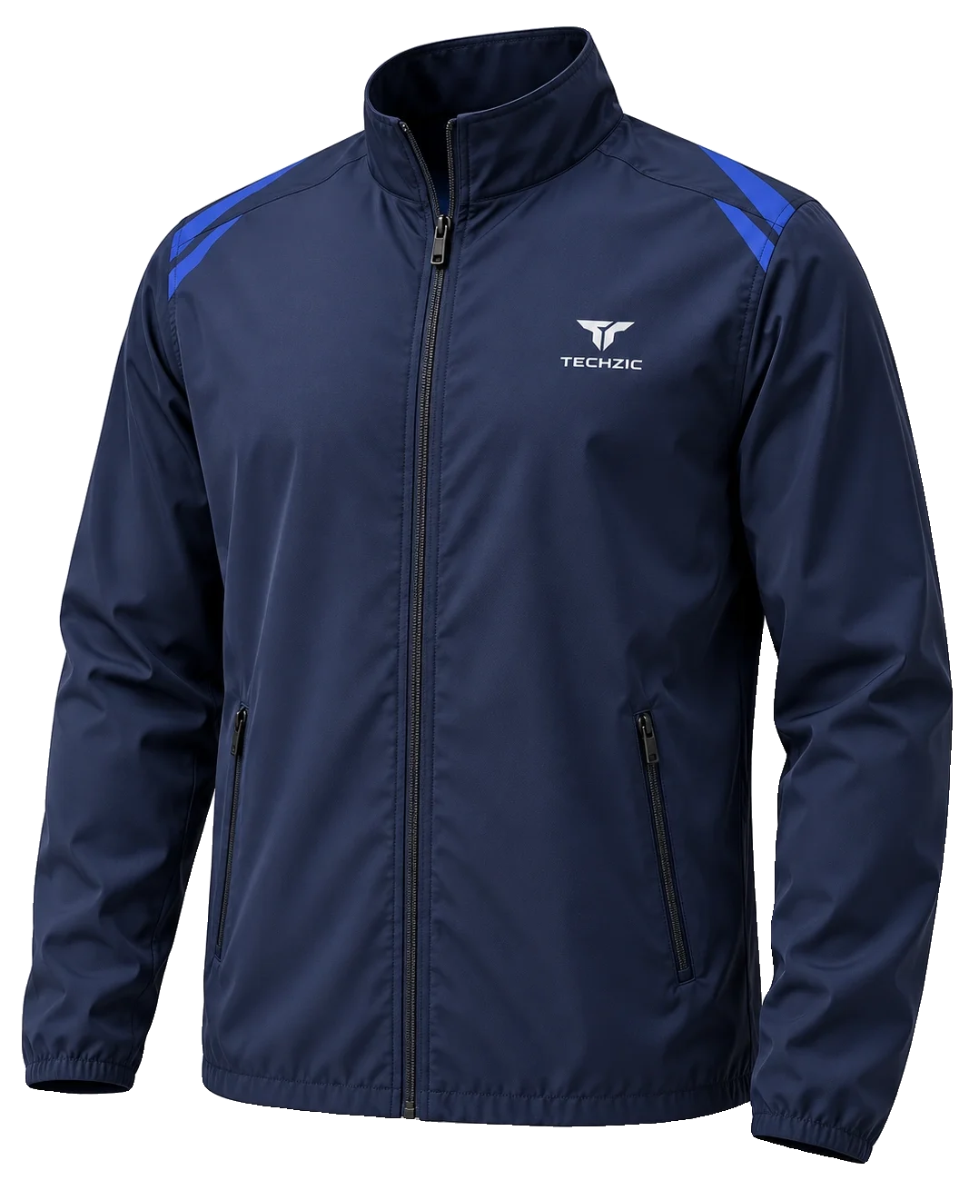 TECHZIC Full-Zip Stand-Collar Training Shell - Training Shells by TECHZIC