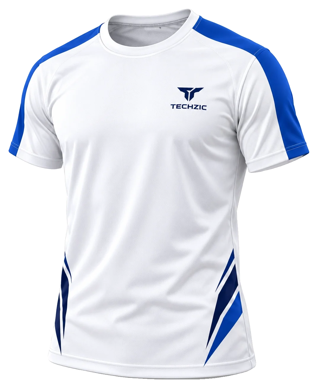 TECHZIC Short-Sleeve Crew-Neck Training Shirt - Performance Tops by TECHZIC