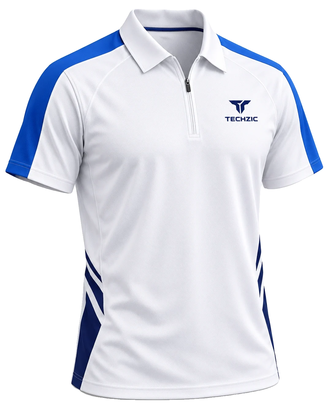 TECHZIC Quarter-Zip Training Polo - Polo Shirts by TECHZIC