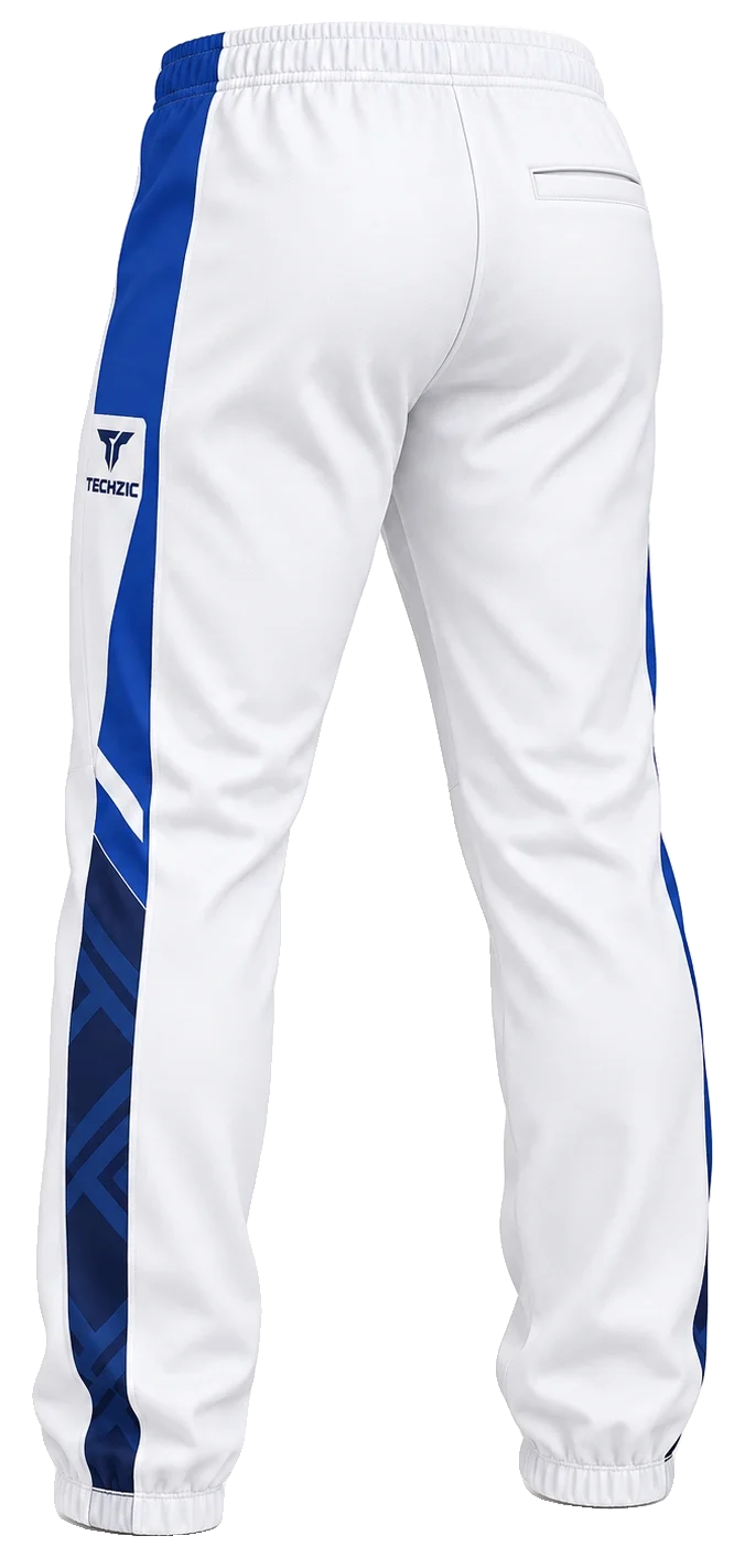 TECHZIC Drawstring Welt-Pocket Baseball Pants - Baseball Pants by TECHZIC