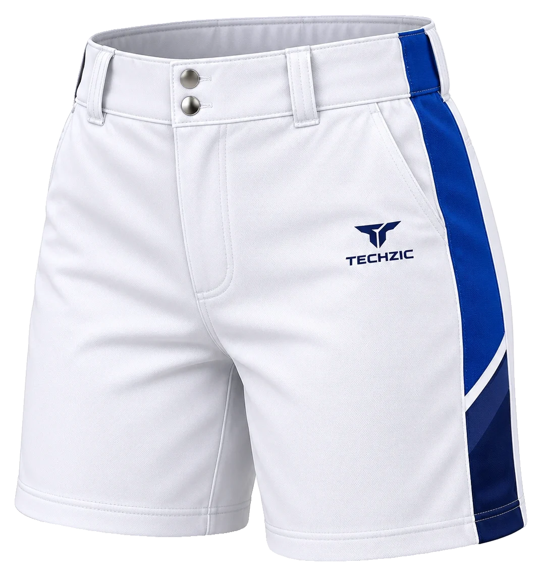 TECHZIC Ladies Pro Baseball Shorts - Baseball Shorts by TECHZIC