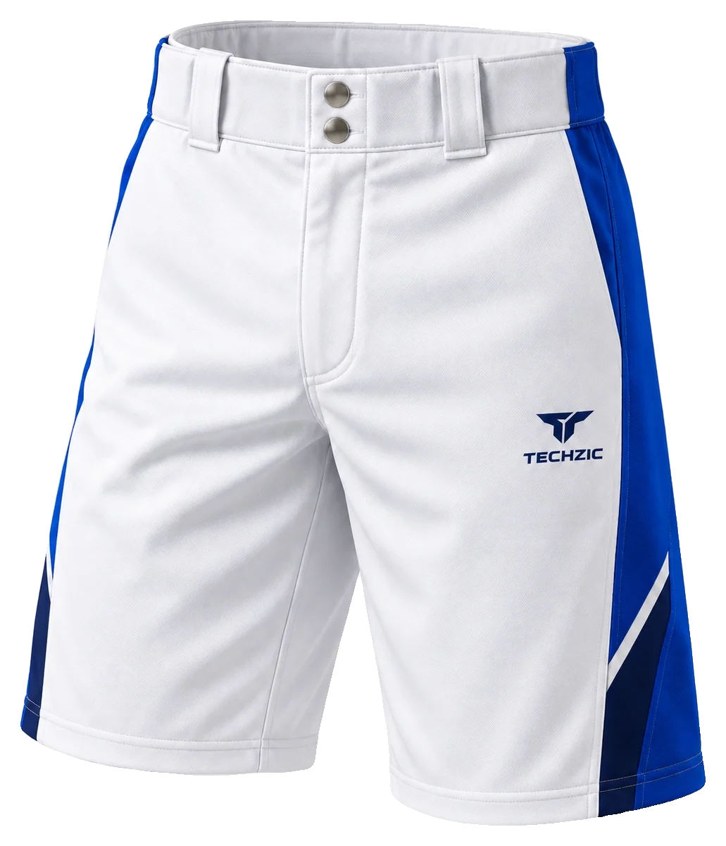 TECHZIC Side-Insert Pro Baseball Shorts - Baseball Shorts by TECHZIC
